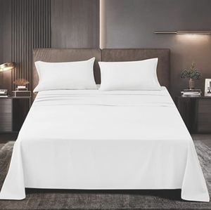 Cool Bamboo Collection Lux Sheet Set | Queen | White